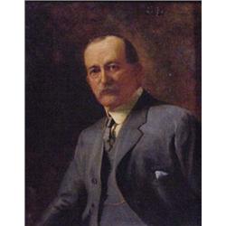 Lot 126_: Unsigned O/C Portrait of Man, Ca. 1920