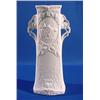 Lot 130_: Bisque Porcelain Art Novae 2 Handled Vase