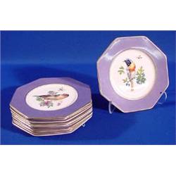 Lot 133_: 11 Wedgwood England Bird Plates, Early 20th C.