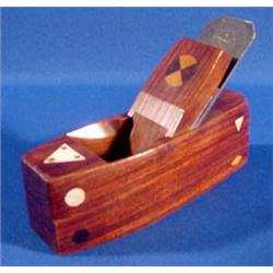 Lot 138_: Rosewood Plane Wood Plane w/ Ivory Inlay