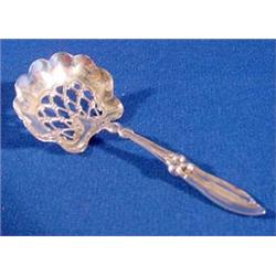 Lot 148_: Whiting Sterling Silver Serving Spoon