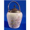 Image 1 : Lot 164_: Milk Glass Cracker Jar