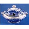 Image 1 : Lot 190_: Middleport Flow Blue Tureen
