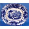 Image 1 : Lot 197_: Middleport Flow Blue Platter