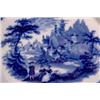 Image 2 : Lot 197_: Middleport Flow Blue Platter