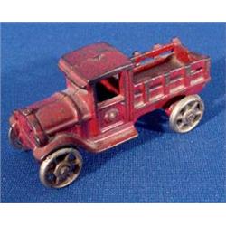 Lot 205_: Cast Iron Stake Rack Pickup Truck