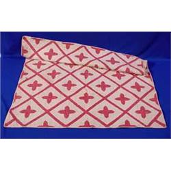 Lot 223_: Circa 1850 Hand Sewn Crib Quilt