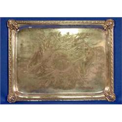 Lot 251_: Meriden Silver Plate Tray