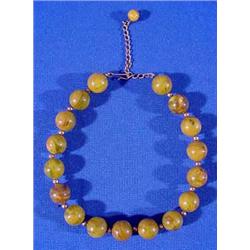 Lot 262_A_: Bakelite Beaded Bracelet
