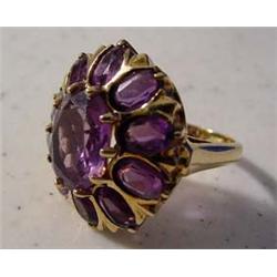 Lot 263_: Amethyst Cocktail Ring