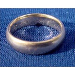 Lot 265_: 14k Gold Wedding Band