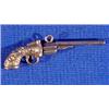 Lot 282_: Revolver Shaped Gold Filled Watch Fob/Key