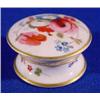 Lot 289_: Hand Painted Porcelain Rouge Box