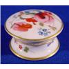 Image 1 : Lot 289_: Hand Painted Porcelain Rouge Box