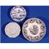 Image 1 : Lot 297_: 3 Early Transferware Miniature Plates