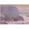 Image 1 : Lot 300_: Watercolor on Paper Seascape