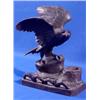Lot 304_: Handcarved Wooden Match Holder