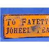 Image 2 : Lot 314_: Pressed Tin Sign