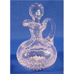 Lot 329_: Fine Cut Crystal Cruet