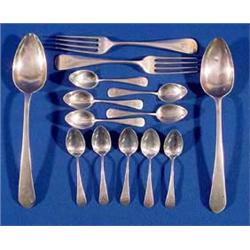 Lot 333_: 14pcs. Misc. Group of Silver Flatware