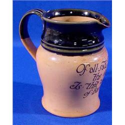 Lot 354_: Royal Doulton Earthenware Pitcher