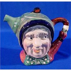 Lot 356_: Beswickware Figural Tea Pot Titled Sairey Gamp