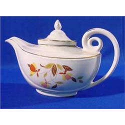 Lot 362_: Hall's Superior Autumn Leaves Pattern Aladdin Type Tea Pot