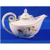 Image 2 : Lot 362_: Hall's Superior Autumn Leaves Pattern Aladdin Type Tea Pot