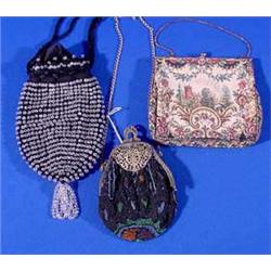 Lot 366_: 3 Vintage Ladies Hand Bags