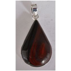 Natural 38.70 ctw Semi-Precious Pendant .925 Sterling