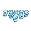 Image 1 : Natural Blue Topaz Gems 10.58 ctw Oval Cut