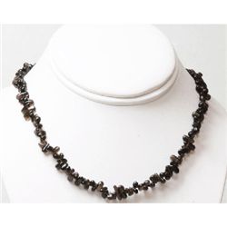 Natural 106.78ctw Garnet Rocks Beads Necklace
