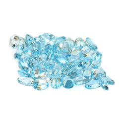 Natural Blue Topaz 11.86 ctw Oval Cut