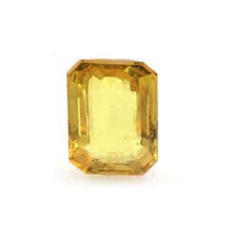 Natural Lemon Topaz Emerald Cut 18x23mm 1 pc 35.00 ctw