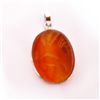 Image 1 : Natural 67.15 ctw Susunight Oval Pendant .925 Sterling