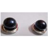 Image 1 : Natural 26.30 ctw Pearl Round Earrings .925 Sterling