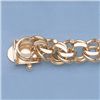 Image 1 : Genuine 7" 14k  Gold-Yellow  7.0mm Charm Bracelets 15g
