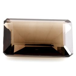 Natural Smokey Topaz Emerald Cut 25x40mm 1pc 114.19 ctw