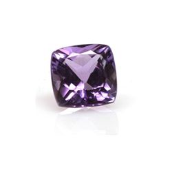 Natural Amethyst Gems 6.20 ctw Cushion Cut