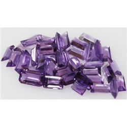 Natural 8.52 ctw Amethyst Baguette (40)