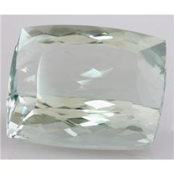 Natural Rare Green Kunzite Emerald Cut 30x35mm 195.52ct