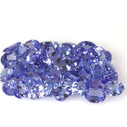 Natural Tanzanite Zoisite Oval Cut 111pcs 51.57 ctw