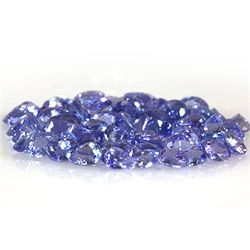 Natural Tanzanite Zoisite Oval-Pear Cut 92 pcs 32.01ctw