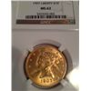 Image 1 : 1907 $10 GOLD LIBERTY, NGC MS-62