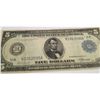 Image 1 : 1914 $5 Federal Reserve Note, VF