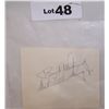 Image 1 : MARTIN LUTHER KING JR. SIGNED CUT OUT