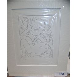 PABLO PICASSO "EURYDICE PIQUEE PAR UN SERPENT" BLOCH #118.