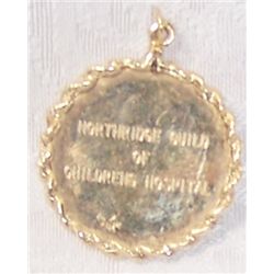 Vintage 14K Gold Pendant.