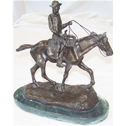 "Will Rogers" by Charles M. Russell. #44/100.