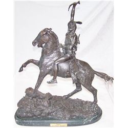 "Scalp" by Frederic Remington. #55/100.